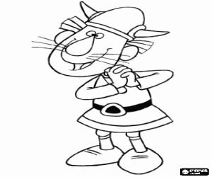 Heyecanlı viking Gorm boyama