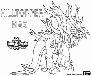 Hilltopper Max, Invizimals Shadow Zone boyama