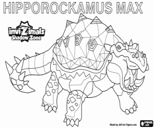 Hipporockamus Max, Invizimals Shadow Zone boyama