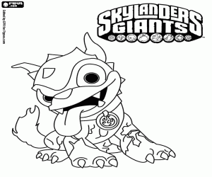 Hot Dog Skylander boyama