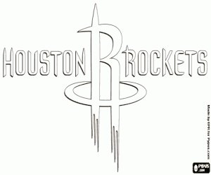 Houston Rockets logosu boyama
