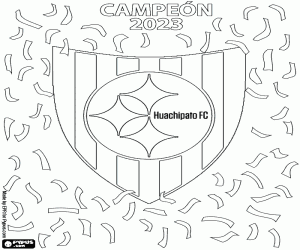 Huachipato FC, 2023 şampiyonu boyama