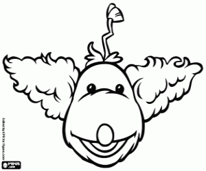 Hubba Hubba saç modeli boyama