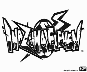 Inazuma Eleven logo boyama