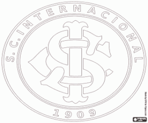 Internacional de Porto Alegre logosu boyama