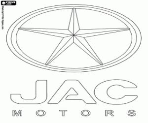 JAC Motors logo boyama
