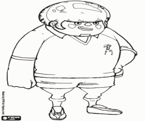 Jack Wallside Inazuma Eleven boyama