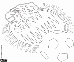 Jaguares de Chiapas logosu boyama