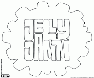 Jelly Jamm logosu boyama