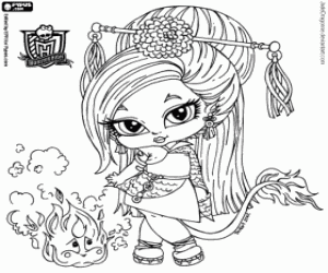 Jinafire Long, Monster High Baby boyama