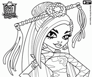 Jinafire Long, Monster High boyama