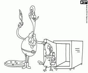 Jonathan ve Posey Pet Squad üzerinden boyama