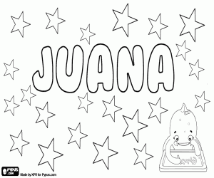 Juana, İspanyolca adı boyama