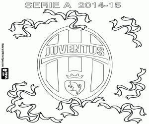 Juve Turin, şampiyon 2014-2015 boyama