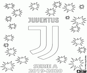 Juventus, 2019-2020 şampiyonu boyama