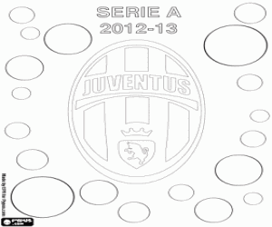Juventus Turin, şampiyon 2012-13 boyama
