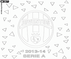 Juventus, şampiyon 2013-2014 boyama