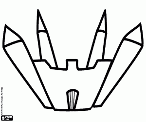 Bir kale kapı kapalı ile boyama