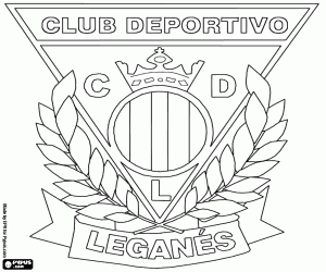 Kalkan CD Leganés boyama