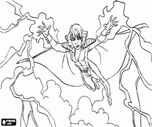 Kara Panter, X-Men kahraman boyama