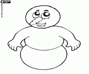 Kardan adam, Giydir oyun boyama