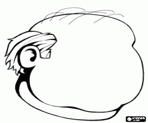 Kel adam Boş yüzü boyama