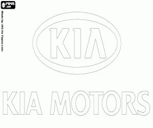 KIA Motors logosu boyama