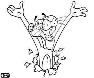 Komik Pembe Panter boyama