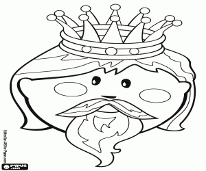 Kral Gaspar yüzü boyama