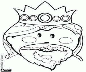 Kral Melkior yüzü boyama