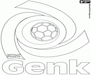 KRC Genk logosu boyama