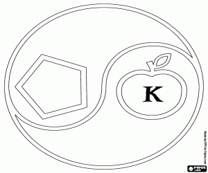 Kutsal kaos sembolü boyama