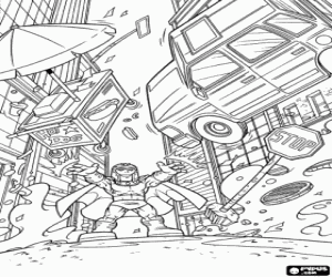 Kötülük Magneto, SuperHeroSquad boyama