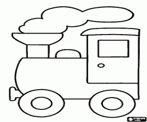 Küçük buharlı lokomotif boyama