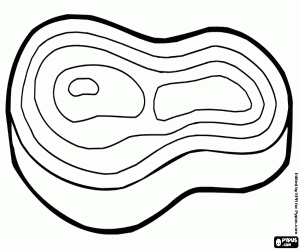 Kırmızı et pay boyama