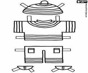 Kış giysileri için elbise oyun kadar boyama