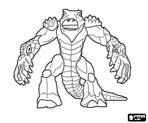 L'imprevedibile silente, Gormiti boyama