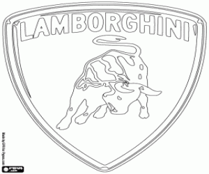 Lamborghini logosu boyama