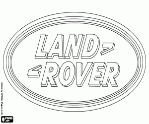 Land Rover logosu boyama