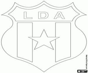 LD Alajuelense logosu boyama