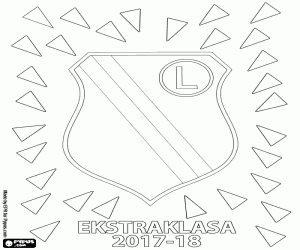 Legia Varşova, Ekstraklasa 2017-2018 boyama