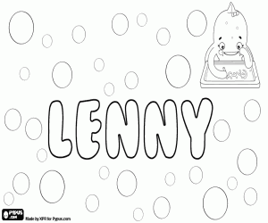 Lenny, unisex isim boyama