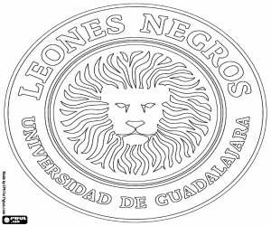 Leones Negros logosu boyama