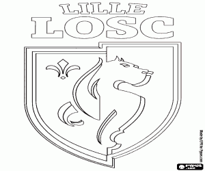 Lille LOSC amblemi boyama