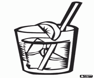 Limon içecek boyama