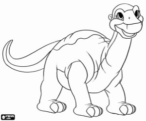 Littlefoot boyama