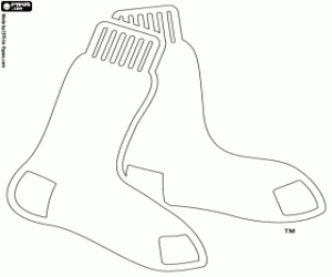 Logo Boston Red Sox boyama