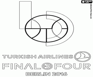 Logo Final Euroleague Berlin 2016 boyama
