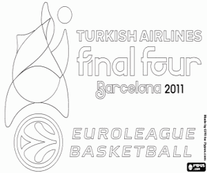 Logo Final Four Barcelona 2011 boyama