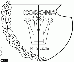 Logo Korona Kielce boyama